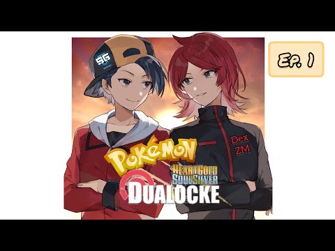Pokemon HeartGold DualLocke Ep.1 Empieza el #DualLocke !!!!!!!