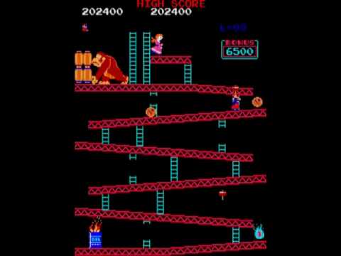 初代ドンキーコングの無料ゲーム Donkey Kong ｜ 無料ブラウザゲーム｜アクションゲームの庵