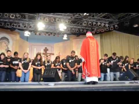 Bênção de Dom Irineu à Missão Jovem Sobriedade e Paz