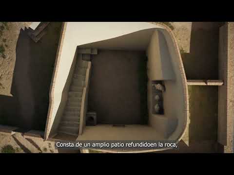Un vídeo recrea la tumba de Postumio de la necrópolis romana de Carmona 