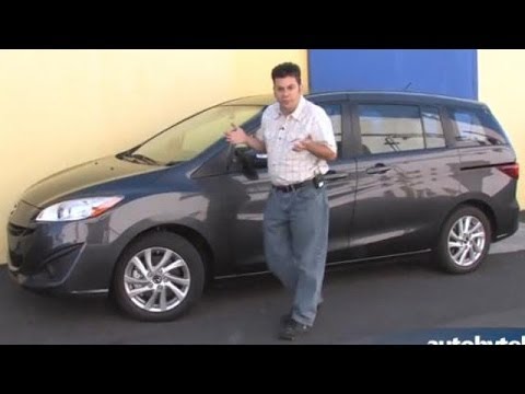 2014 Mazda5 Minivan Test Drive Video Review