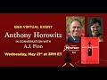 #BNEvents: Anthony Horowitz discusses MARBLE HALL MURDERS with A.J. Finn