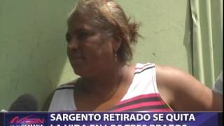 Sargento pensionado se quita la vida en Los Tres Brazos, SDE