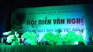 preview picture of video 'truong cao dang kinh te ke hoach da nang - van nghe mua sen'