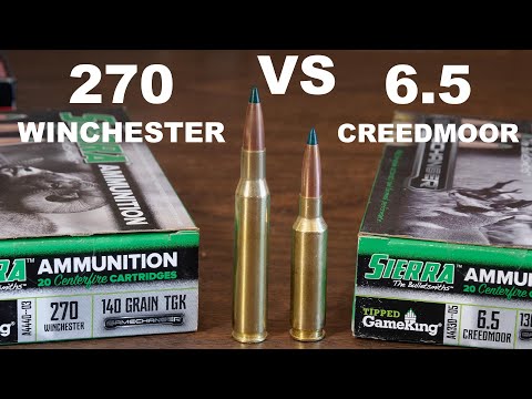 6.5 Creedmoor Vs 270 Winchester