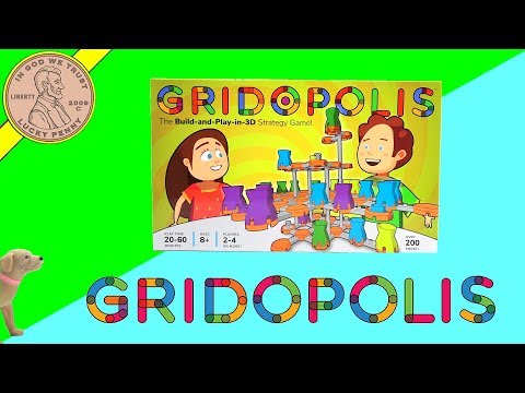 How To Play The Game Gridopolis Build-and-Play-in-3D Strategy Board Game