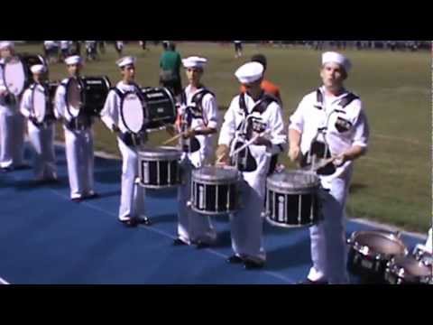 Sarasota High Drum Exhibition (v North Port HS 09-14-12)