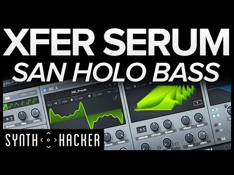 Serum Tutorial - San Holo Style 808 Bass (Future Bass / Trap)