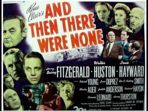 And Then There Were None (1945) Barry Fitzgerald and Walter Huston