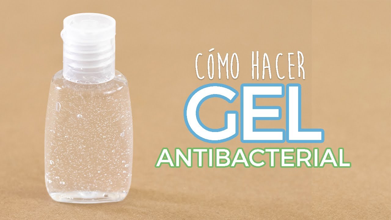 Cómo hacer GEL ANTIBACTERIAL / DESINFECTANTE para manos