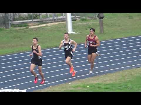 Escambia Gator Invitational - Boy's 1600 Meter Run - Finals - 2/23/2019