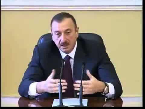 President Ilham Aliyev about Baku White City