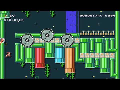 Koopas in the Sewer by Wobe - Super Mario Maker 2 - No Commentary 1bw