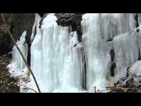 Dobříš - ledopád