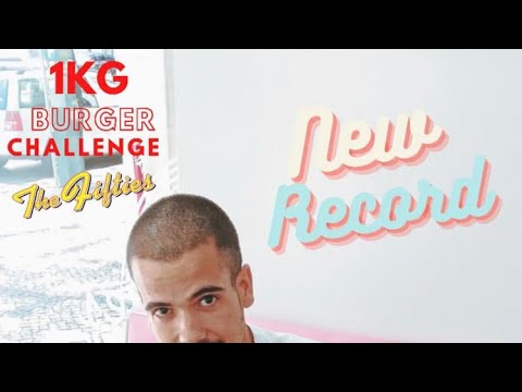 The fifties o Desafio! *1kg Burguer Challenge* |@the_mutante