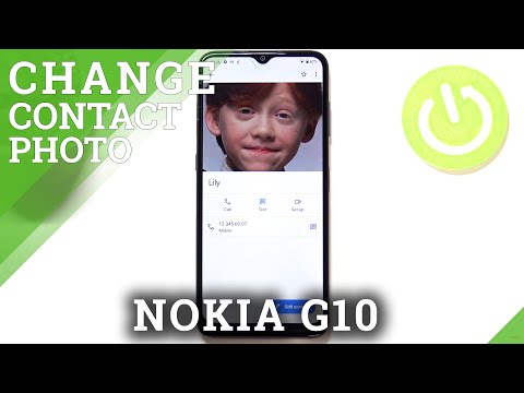 How to Add Photo to Contact in NOKIA G10 - Match Photo with Contact