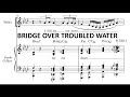Bridge Over Troubled Water- Yebba & Jacob Collier (Transcription)