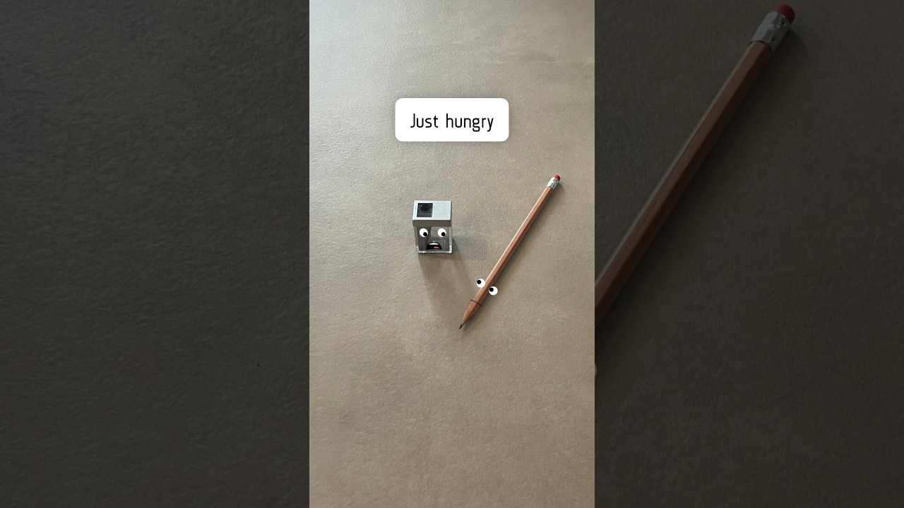Pencil Sharpener Was Hungry