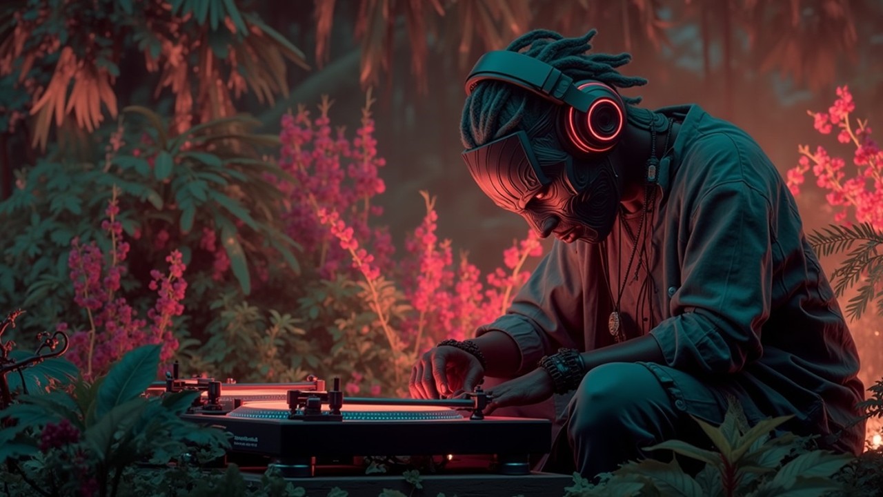 Roots Reggae Dub Meditation ~ Slow Vibes In The Jungle