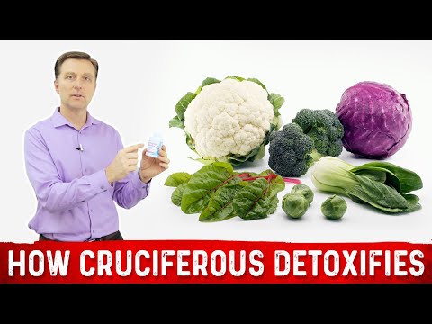 How Cruciferous Vegetables Detoxify (remove poisons) - Dr. Berg