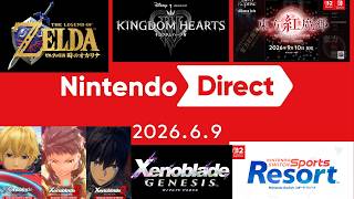 【反応実況】『Nintendo Direct 2026.6.9』を見て喋ってた