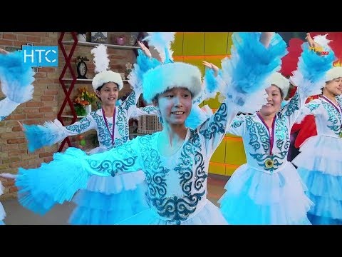 Ансамбль «Шайыр»: Мы покорили всех своими костюмами и танцем / УтроLive / НТС