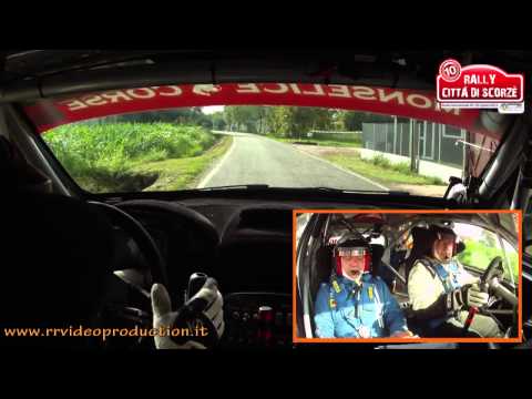 CAMERA CAR FRIGATO   BARISON 10° RALLY CITTA' DI SCORZE' 2013