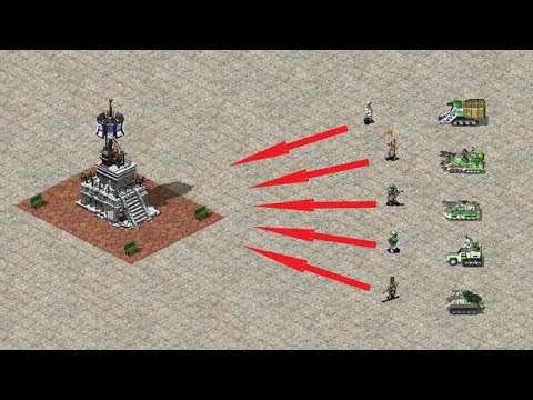 Soviets vs Mayan Pyramid - Red Alert 2