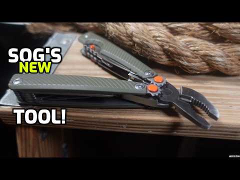 Just Released 2025 SOG Tellus Multitool - First Look!