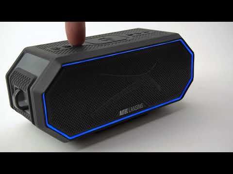 Using the Altec Lansing HydraBlast2.0 "EVERYTHINGPROOF" Portable Wireless Bluetooth Speaker-IMW1302