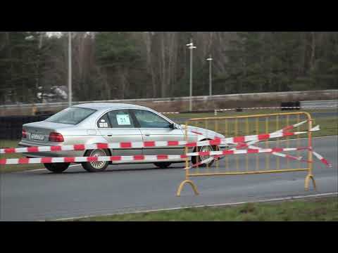 VII SuperOES Tor Poznań 14.01.2023 BMW e39 Joanna Kopaczyk, Wojciech Wojciechowicz