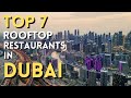 Top 7️⃣ Rooftop Restaurants In Dubai 2025 English