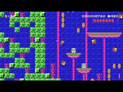A Little Pikmin Adventure ⚡️ by Usagi ⚡️ SUPER MARIO MAKER Raw GAMEPLAY