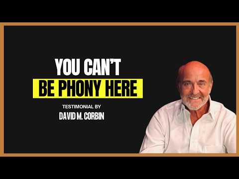 David M. Corbin Testimonial | This Show Reveals Who You REALLY Are | Dr. Smiley Show