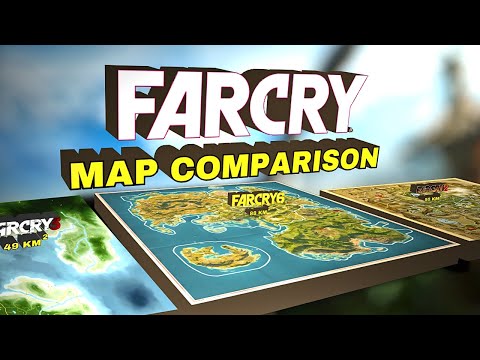FAR CRY - Map Size Comparison