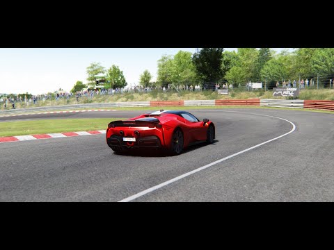 Assetto Corsa SF-90 Stradale Nürburgring Nordschleife 6:24.744