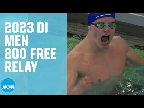 Men's 200 Freestyle Relay | 2023 NCAA swimming championships