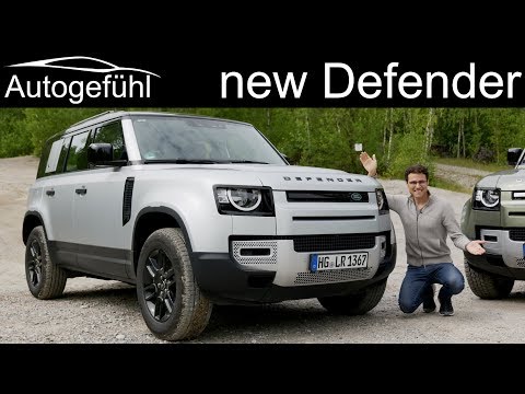 all-new Land Rover Defender FULL REVIEW onroad offroad P400 vs D240 comparison L663 115 2020