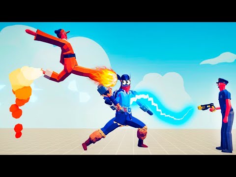 TASER + DRAGON KICK vs EVERY UNIT | TABS Totally Accurate Battle Simulator