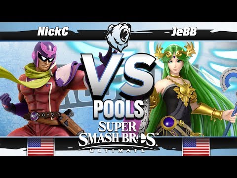 NickC (Captain Falcon) vs. JeBB (Palutena) - Ultimate Phase 2 Pools - Frostbite 2019