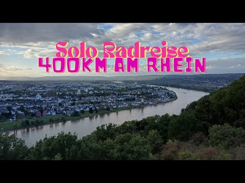 Solo Radreise | 400KM am Rhein bis Heidelberg
