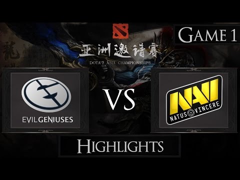 Evil Geniuses vs Na'Vi Highlights | Dota 2 Asia Championship 2015