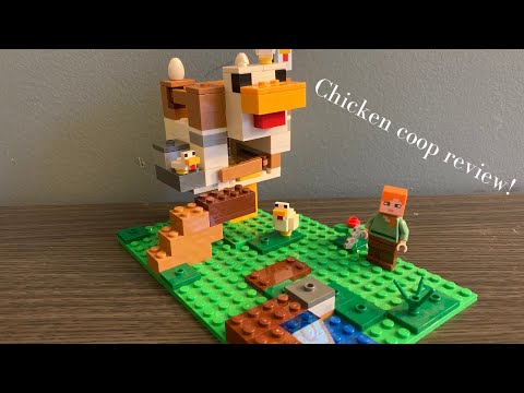 Epsilon Bricks - Lego Minecraft Chicken Coop Alternate Build + Announcement!