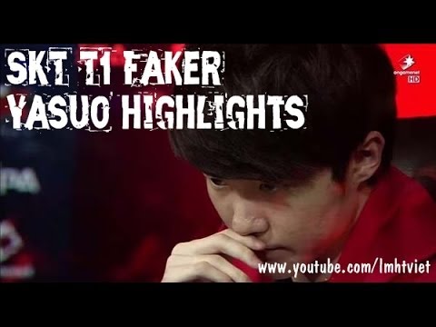 SKT T1 Faker Yasuo Highlights 2014 - UNSTOPPABLE