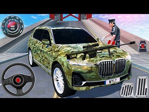 Bmw X7 Simulator - US Offroad Army Car Driver Gameplay - Android GamePlay