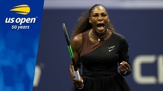 Highlights From Serena Williams 6-4, 6-3 QF Win Over Karolina Pliskova