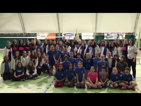 Valentina Tirozzi e Anastasia Guerra in visita all'USD Audax Poviglio