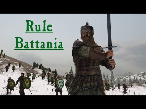Modded Battania vs Modded Vlandia (Mount and Blade 2: Bannerlord Campaign Battle)