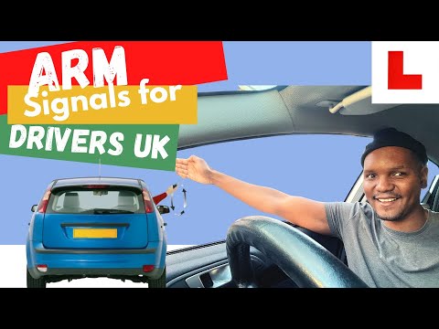 What are ARM SIGNALS when driving? 🚗 How to use arm signals UK