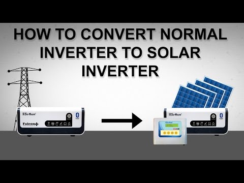 How to Convert Any Ordinary Inverter into Solar Inverter | Su-Kam Solarcon